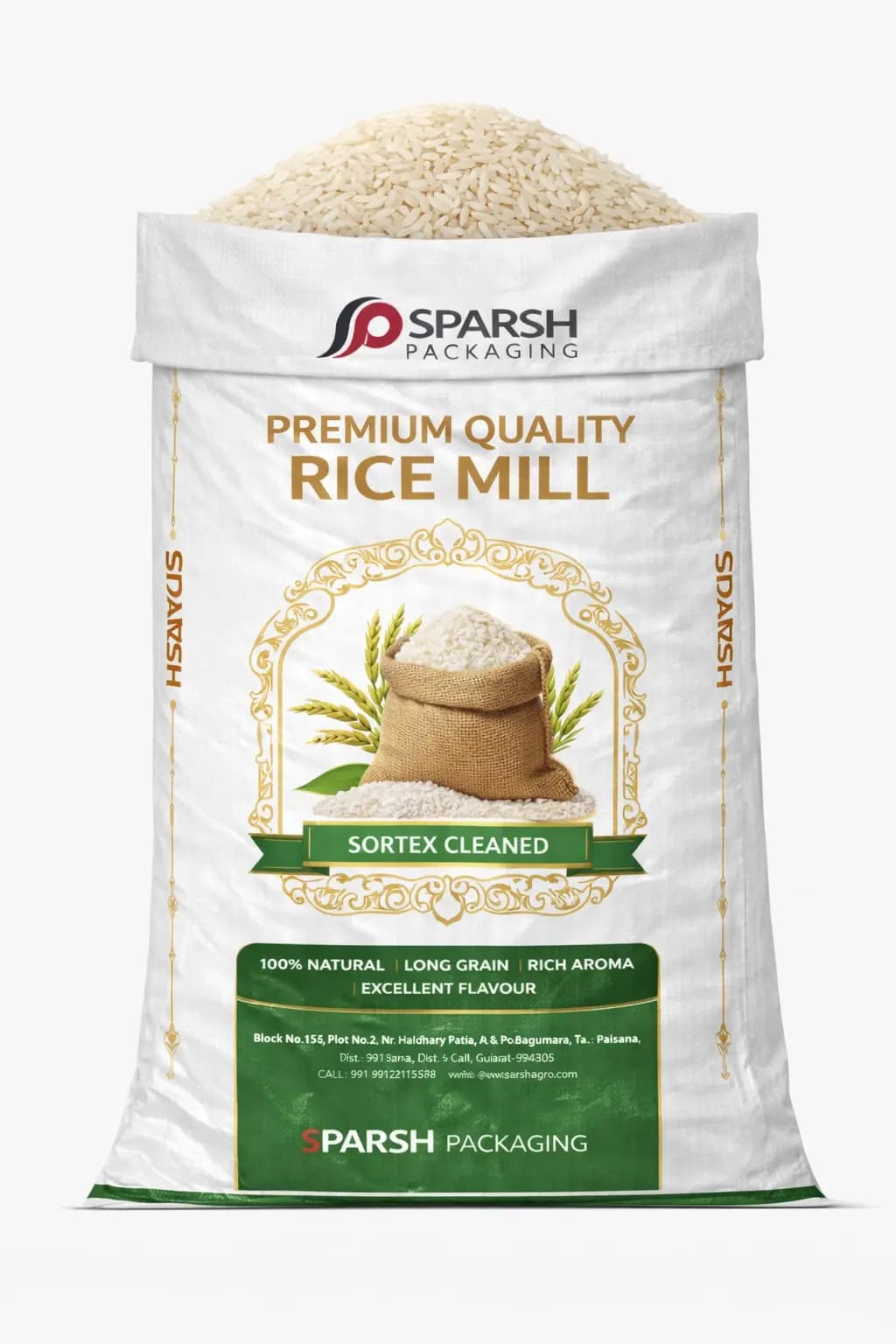 Packaging for Rice Mill